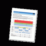 Gráfico de temperatura muestra zonas seguras e inseguras